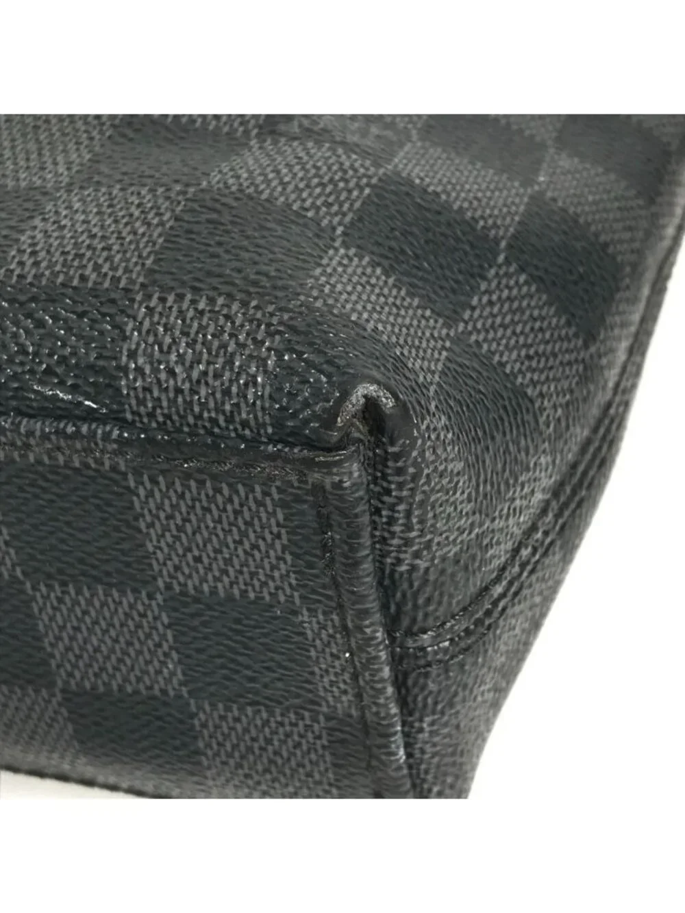 Louis Vuitton Business Bag Porte Documents Jour Pdj Damier Graphite Canvas Black